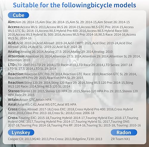Schaltauge für Cube Fahrrad GH-085 - Fahrrad Schaltauge Fahrrad Heckhaken, Schaltauge Hinten für Fahrräder, Derailleur Hanger, Fahrradaufhängung Schalthaken mit 2 M4 Schrauben, Ersatz für MTB/Rennrad