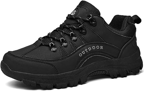 WOWEI Wanderstiefel Wanderschuhe Herren Damen wasserdichte Outdoorschuhe rutschfeste Kletterschuhe Leicht Atmungsaktiv Trekking Hiking Schuhe Wanderhalbschuhe