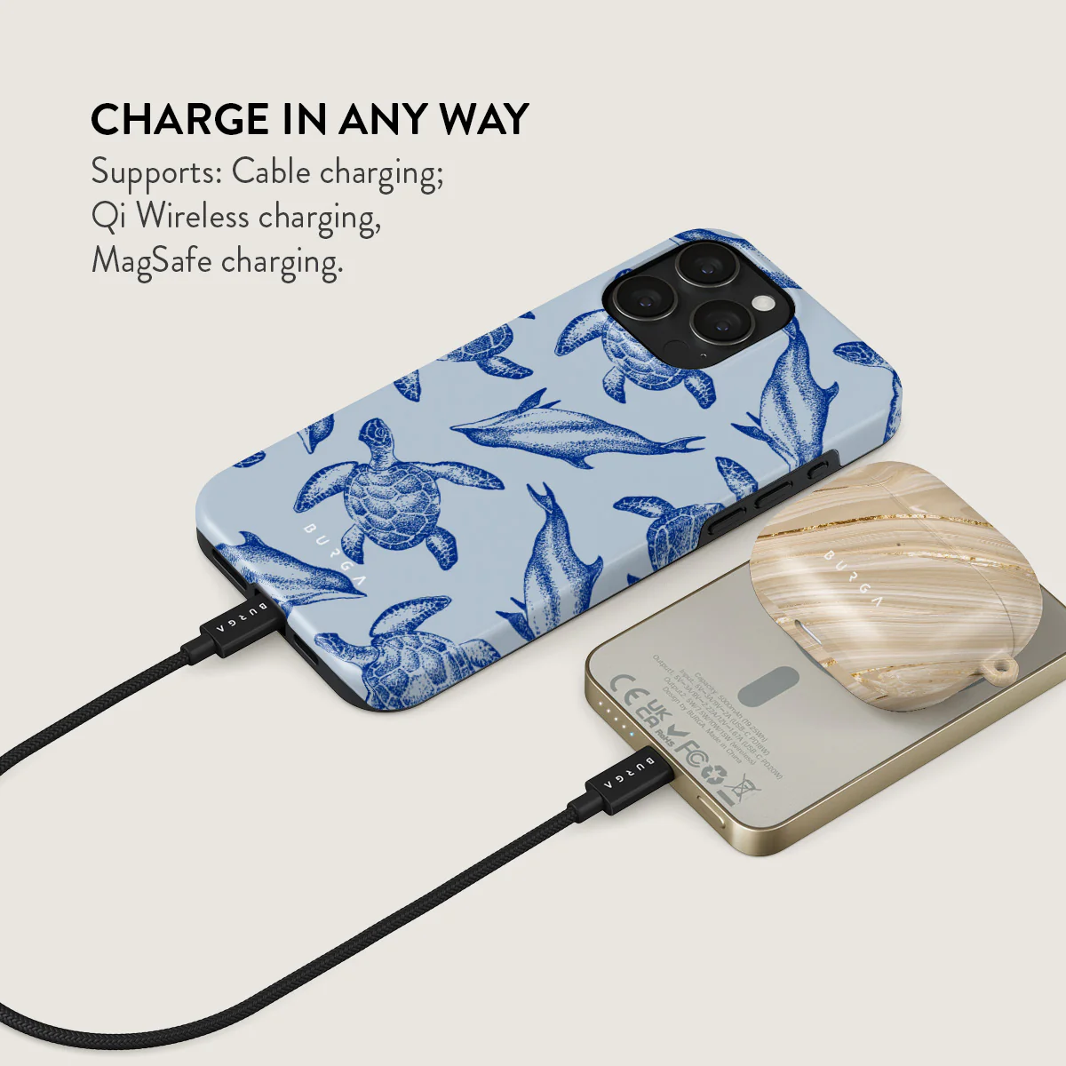 Aquatic Dance - Magnetic Power Bank