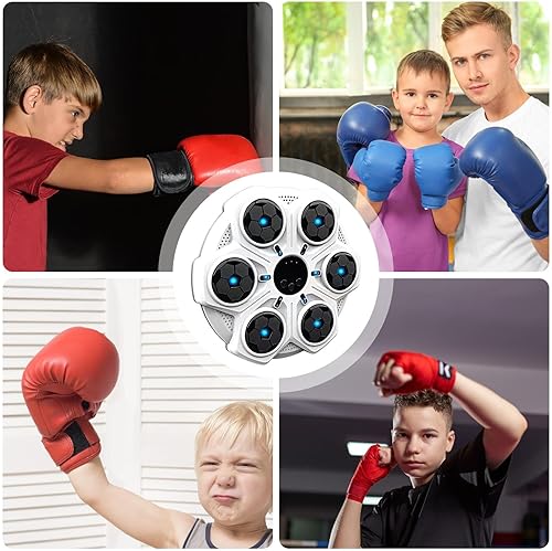 Wandbox-Trainingsgerät – Musikboxen, Wandboxspiel | Interaktive Boxmusik-Trainingsmaschine, wandmontierte Boxmatte, Trainingsausrüstung für Kinder