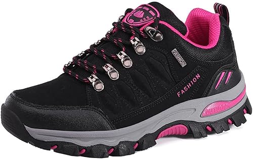 WOWEI Wanderstiefel Wanderschuhe Herren Damen wasserdichte Outdoorschuhe rutschfeste Kletterschuhe Leicht Atmungsaktiv Trekking Hiking Schuhe Wanderhalbschuhe