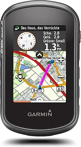 Garmin [renewed] eTrex Touch 25 - Outdoor-Navigationsgerät, TopoActive Karte, GPS und GLONASS, 2,6 Zoll (6,6 cm) kapazitiver Farb-Touchdisplay [Generalüberholt]