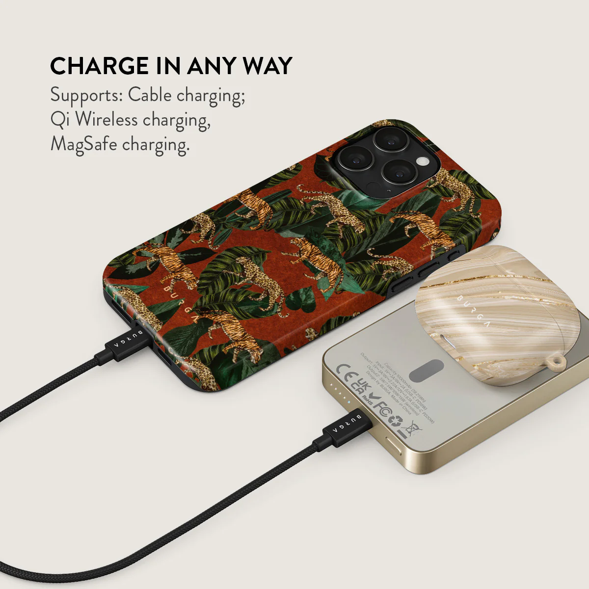 Morning Commute - Designer Magnetic Power Bank