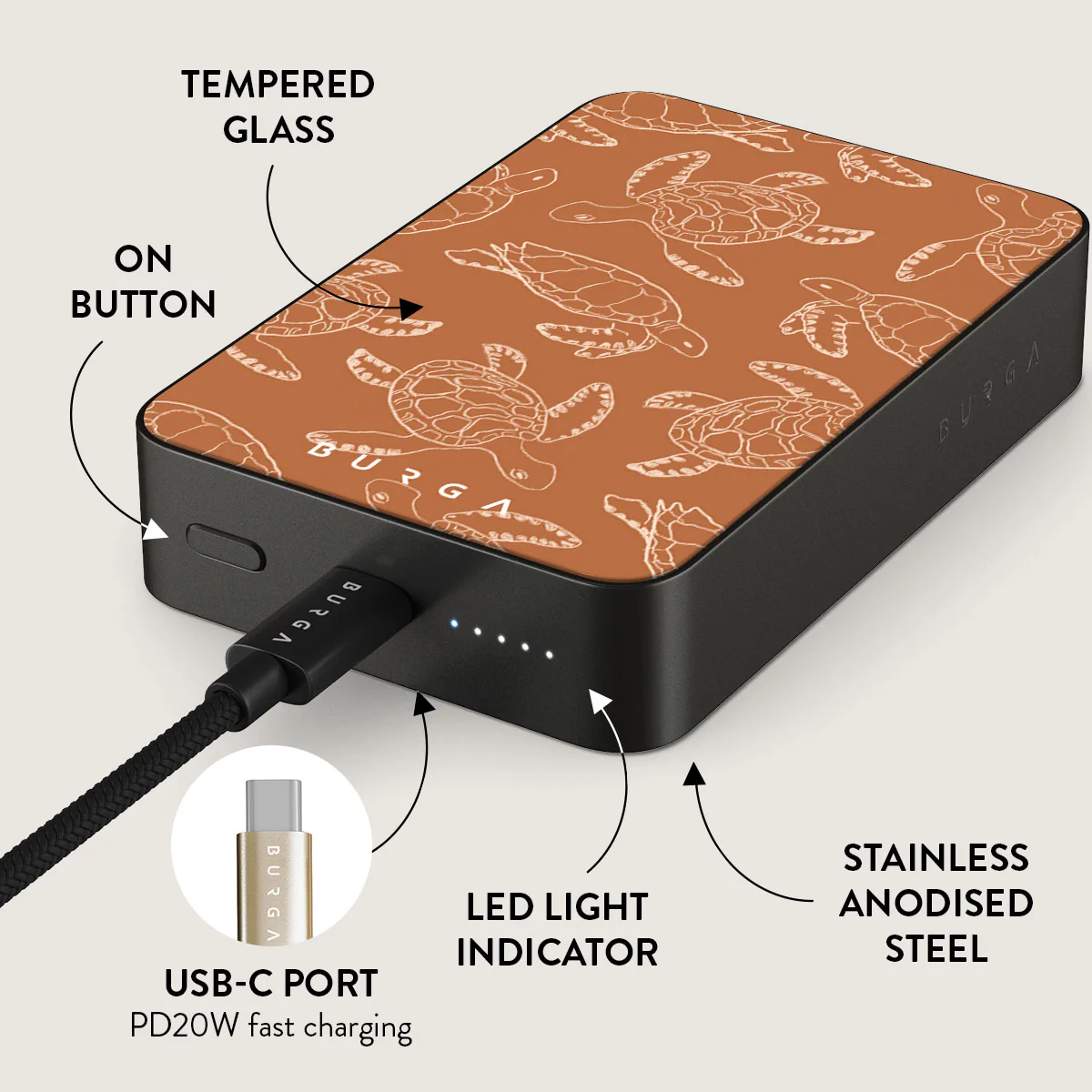 Earth Shell - Magnetic Power Bank