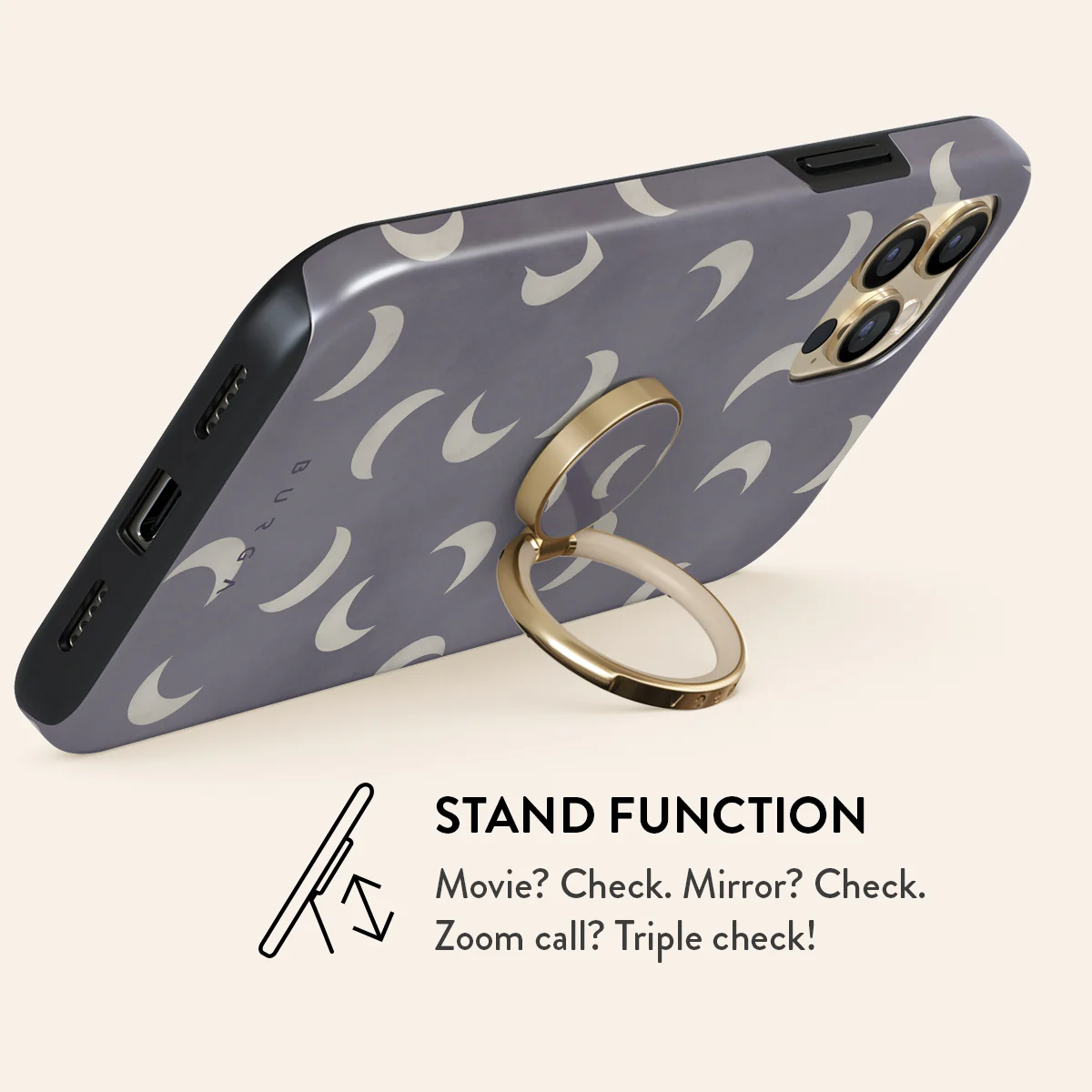 Moonstone - Adhesive Ring Holder