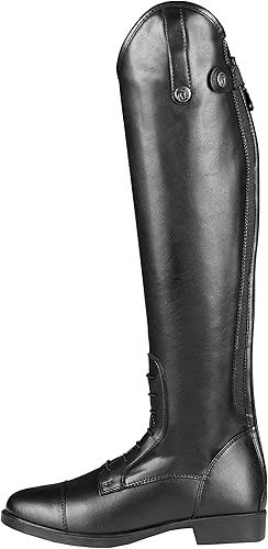 Horka Arlene Reitstiefel für Kinder, dehnbar, mit elastischen Seiten und Reißverschluss