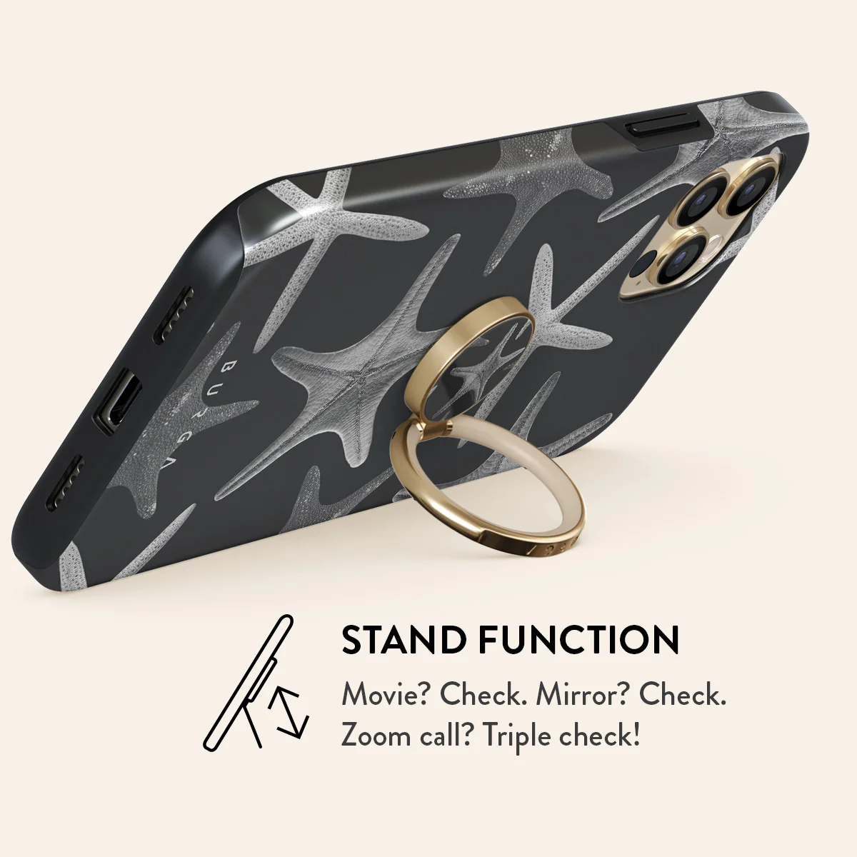 Midnight Ocean - Adhesive Ring Holder