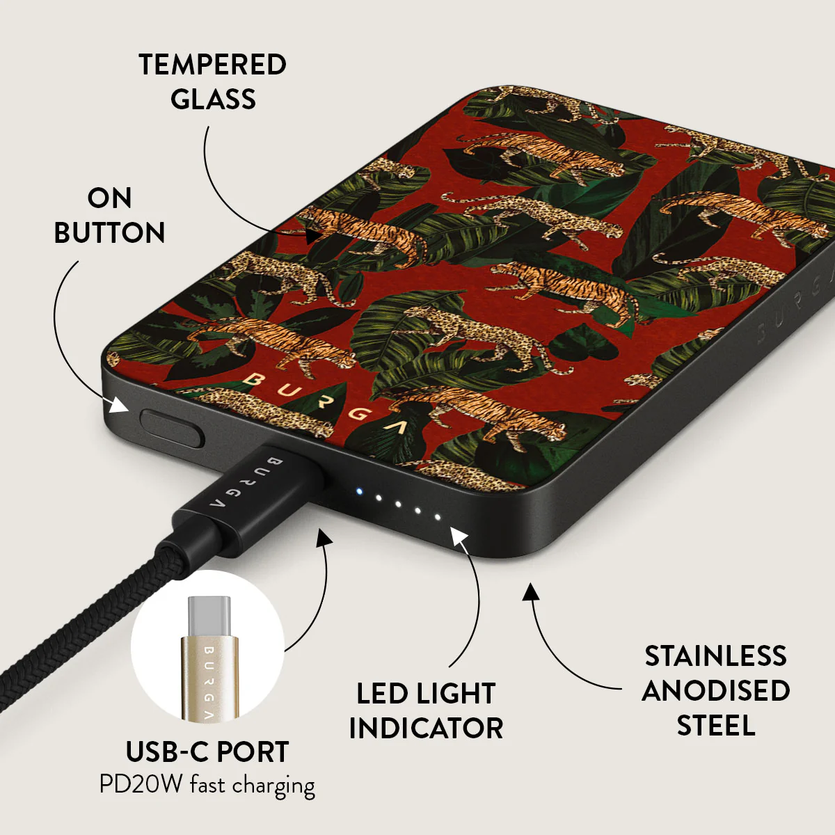Morning Commute - Designer Magnetic Power Bank