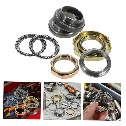 LALADEFIEE Vorderradgabel-lenklagersatz Robuste Eisen-scooter- -lenkung Einzigartiges Design