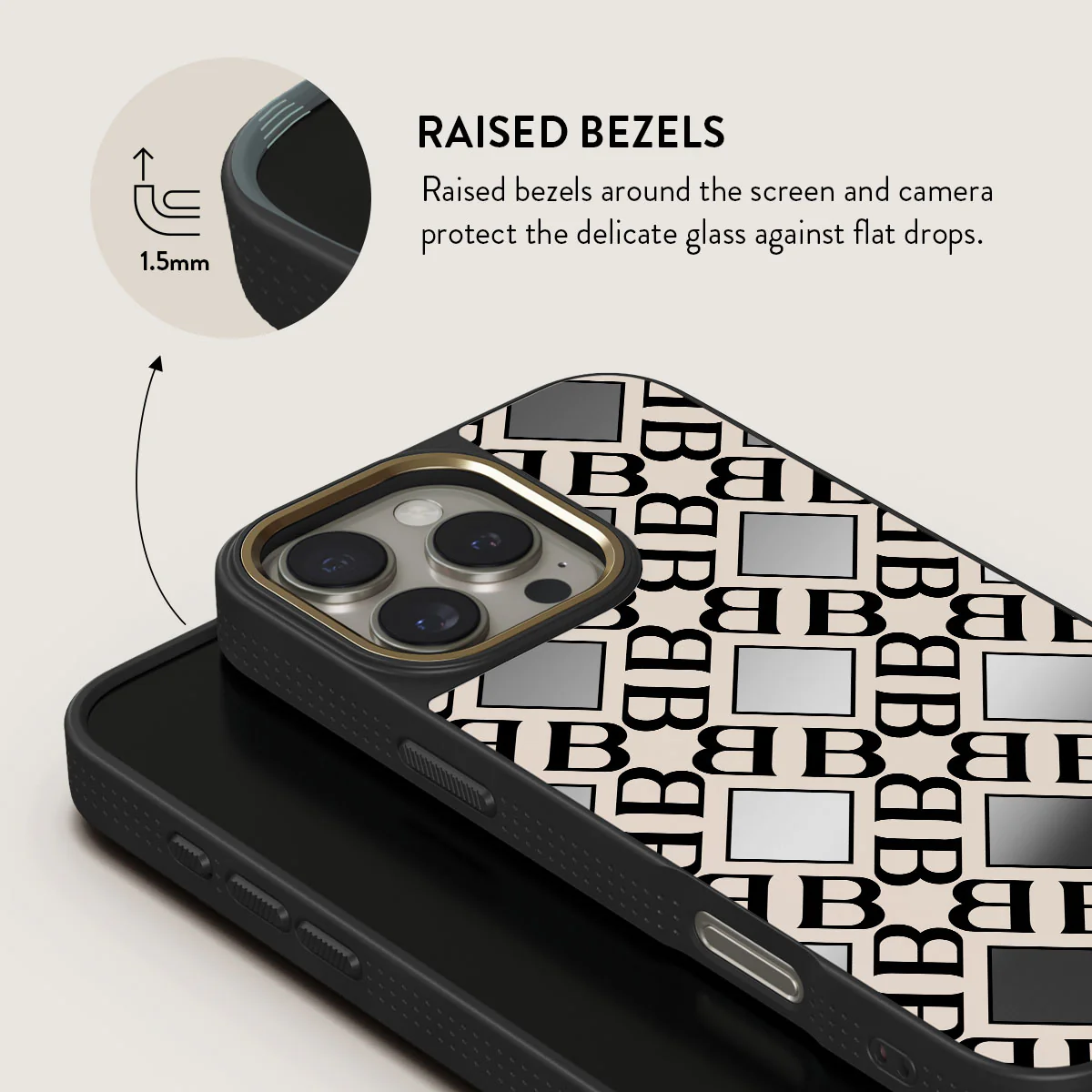 Monogram - iPhone 16 Pro Max Case