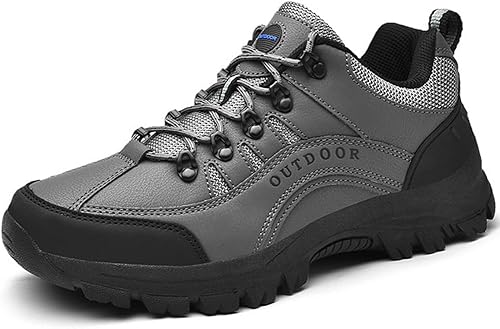 WOWEI Wanderstiefel Wanderschuhe Herren Damen wasserdichte Outdoorschuhe rutschfeste Kletterschuhe Leicht Atmungsaktiv Trekking Hiking Schuhe Wanderhalbschuhe