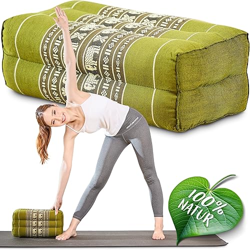 Namasdee Stützkissen mit 100% natürlicher Kapokfüllung