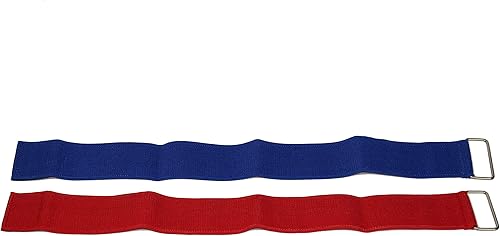 LOBOLOKO 10 Stück Teamarmbinden Klett/Team Armbinde für Sport, Mannschaften, Airsoft, Paintball, Klettbänder…