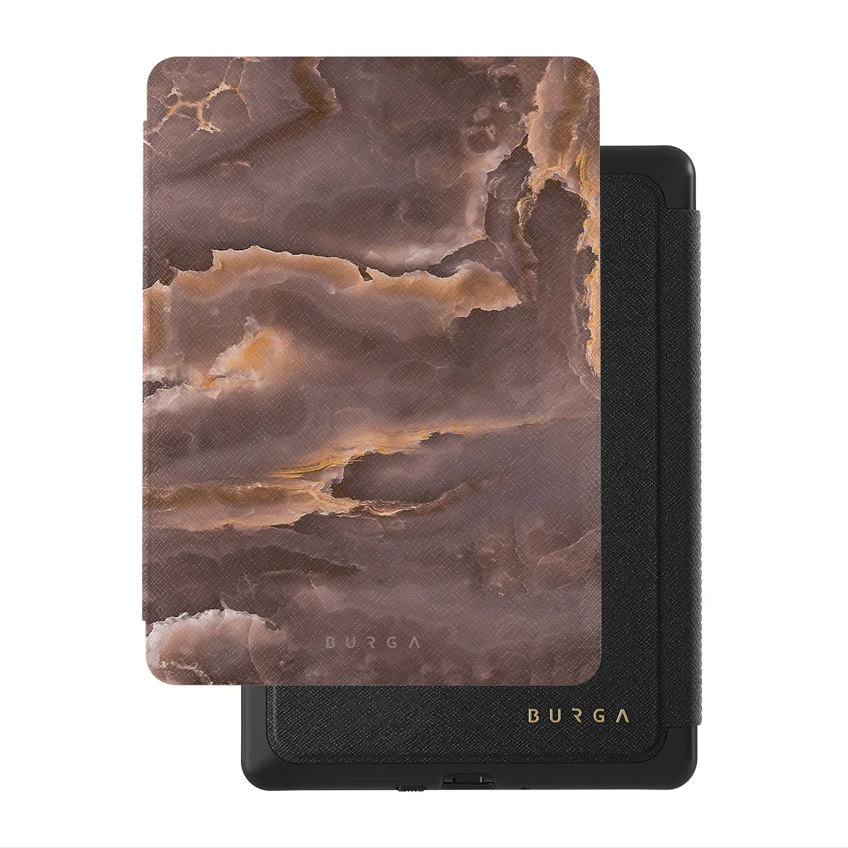 Fire Wood - Brown Marble Kindle Paperwhite (11th Gen) Case