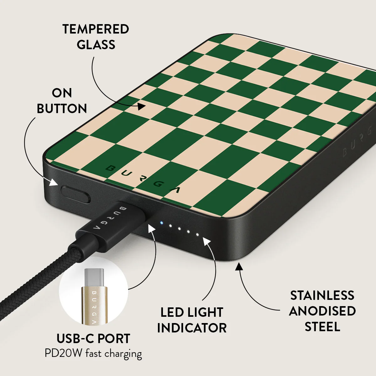 Ivy League - Magnetic Power Bank