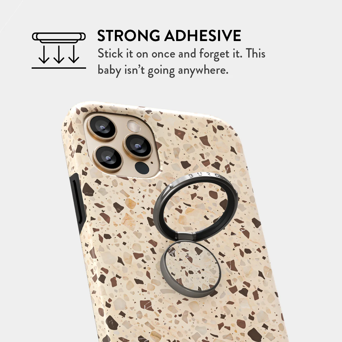 Distant Noise - Terazzo Adhesive Ring Holder