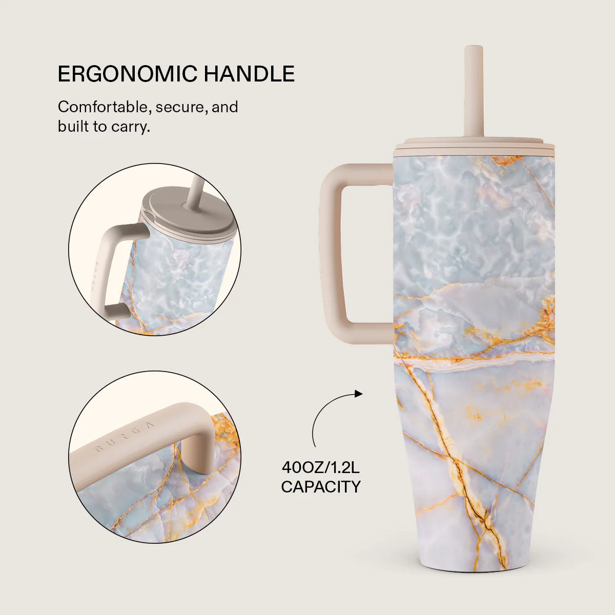 Shallow Sea - All Day Leakproof Tumbler