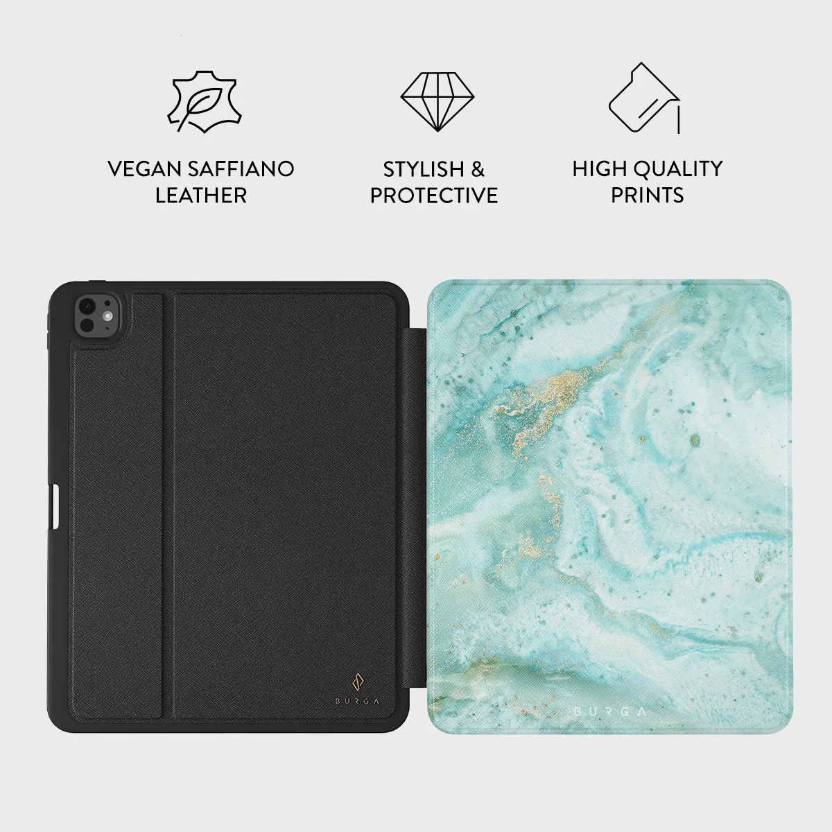 Uluwatu Waves - Teal iPad Pro 13 (7th Gen) Case