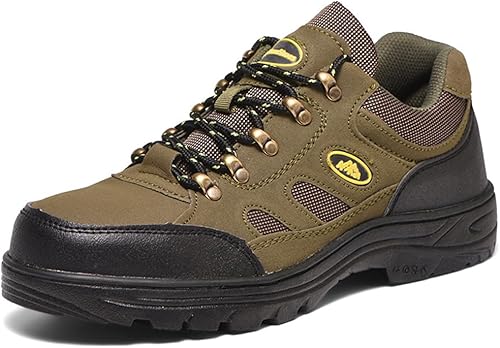WOWEI Wanderstiefel Wanderschuhe Herren Damen wasserdichte Outdoorschuhe rutschfeste Kletterschuhe Leicht Atmungsaktiv Trekking Hiking Schuhe Wanderhalbschuhe