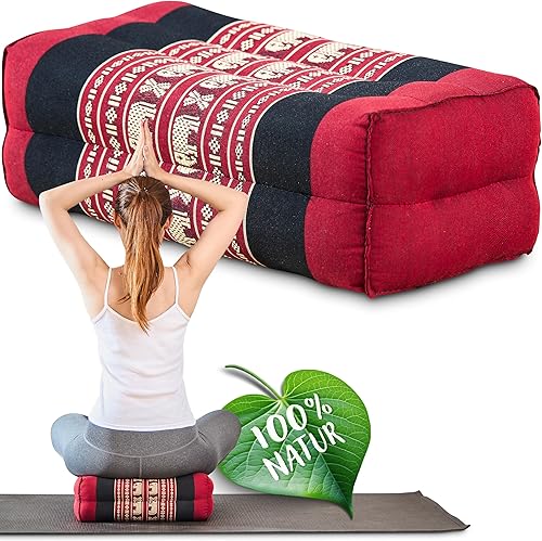 Namasdee Stützkissen mit 100% natürlicher Kapokfüllung