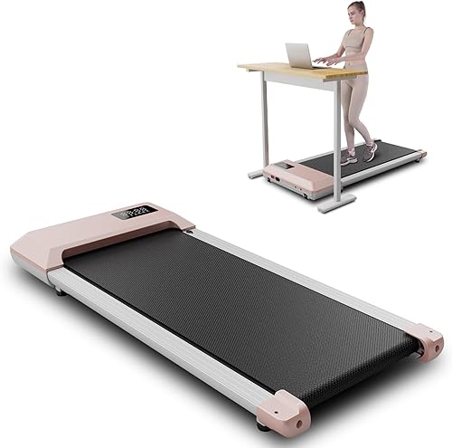 Superun Walking Pad 136KG - Laufband für Zuhause und Büro - Laufband Schreibtisch mit APP, LCD Display und Bluetooth - Mini Laufband Unter dem Schreibtisch