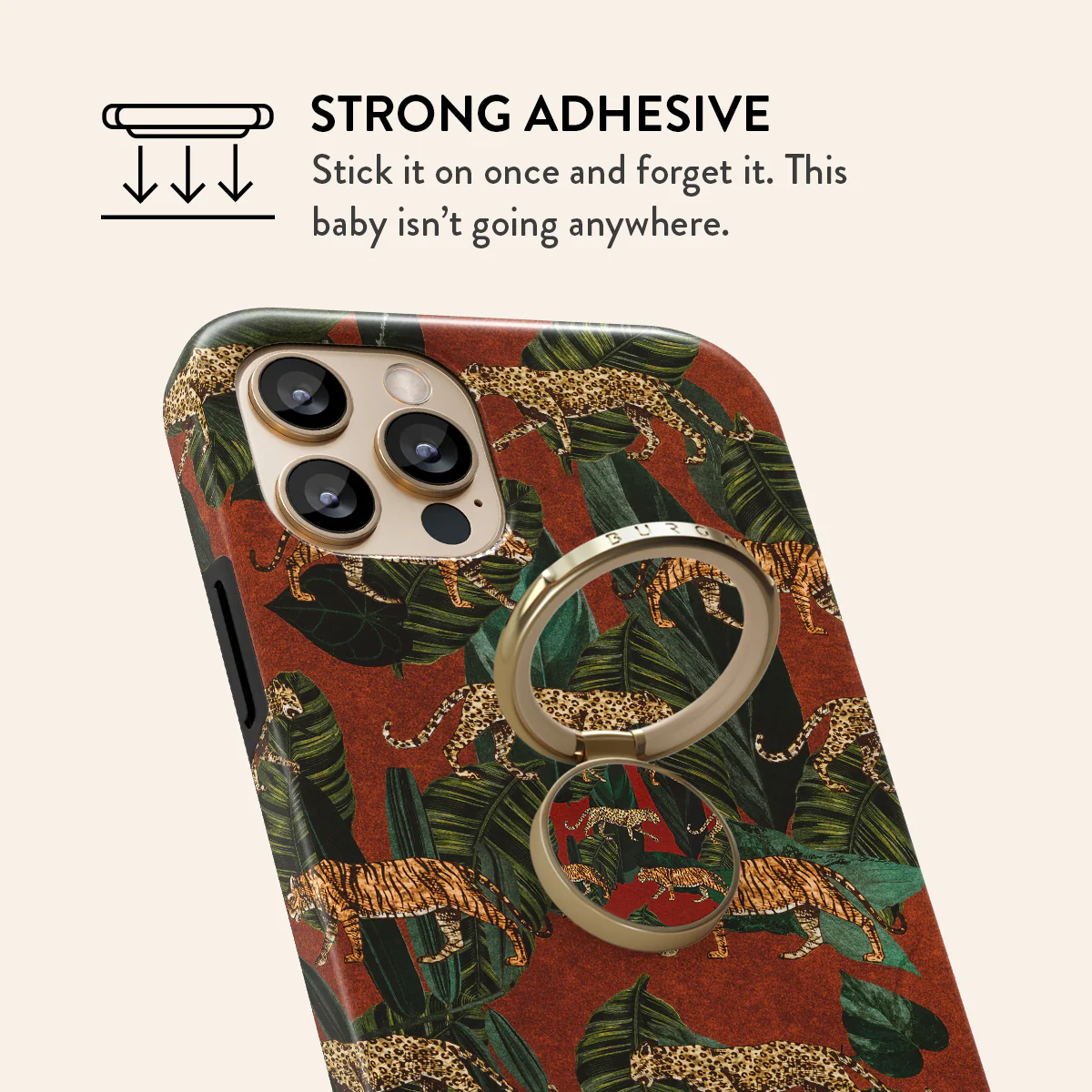 Morning Commute - Designer Adhesive Ring Holder