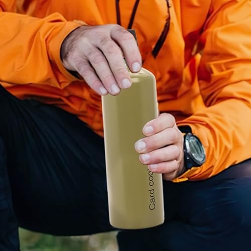 Outdoor-Brennstoffflasche, leere Brennstoffflaschen für Campingkocher | 750 ml Metallbehälter für flüssige Kraftstoffe, Kraftstoffzusatzflasche | Tragbare Benzin-Flüssigöl-Flasche, Öl-Aufbewahrungsdos