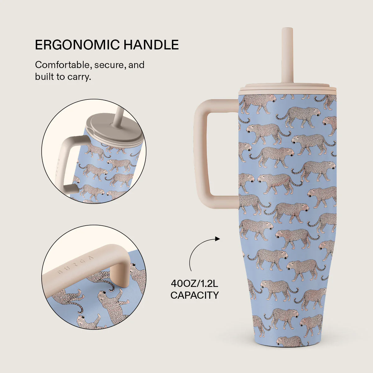 Tourist Trap - Tiger All Day Leakproof Tumbler