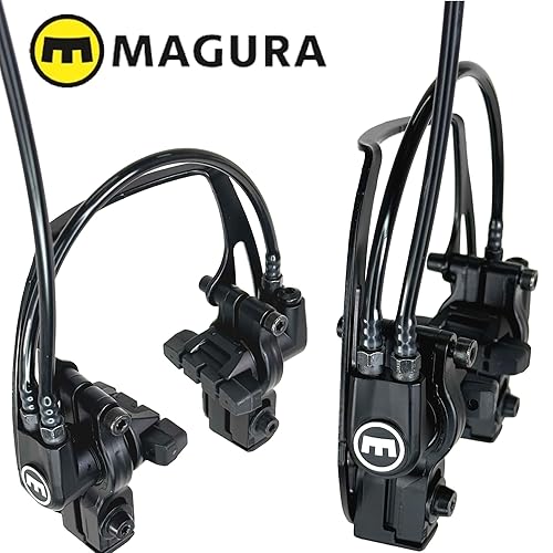 Magura HS11 Hydraulische Fahrrad Felgenbremse Carbotecture Set Evo2 Trekking City Ebike Tour Bremse Vorne und Hinten Komplettset