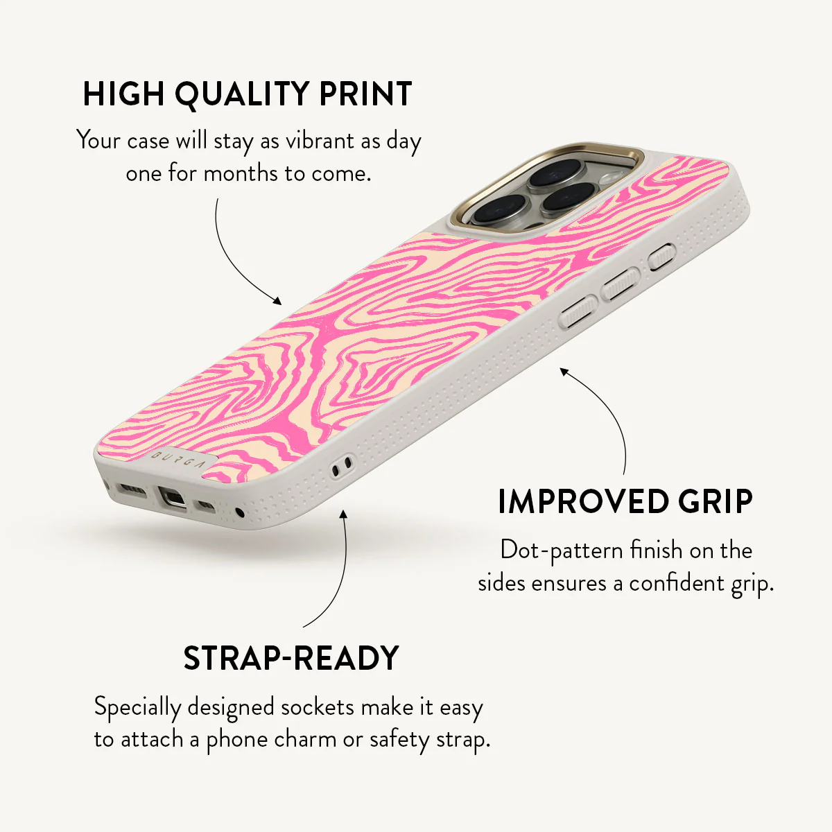 Pink Shores - iPhone 16 Pro Max Case