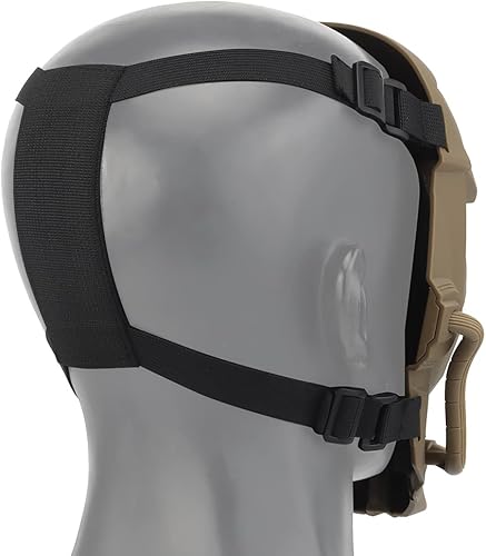 Airsoft Atmungsaktive Vollgesichtsmaske Taktische Schutzmaske mit Augenschutz