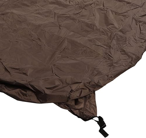 Wasserdicht Im Freien Tischtennisabdeckung, 280x153x73cm Faltbare Leichte -Pong -Schutzabdeckung, Tränenfeste, mit Haltbaren Schlössern, Leicht zu Reinigen, für Tische auf (Kaffee)