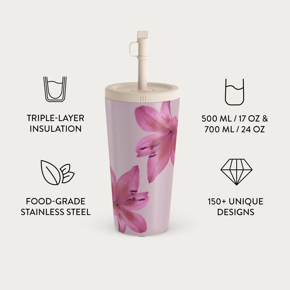 Fragile Beauty - Travel Mug