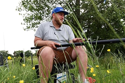 Shakespeare-Sitzkiste – stark wasserabweisend, große Aufbewahrungsmöglichkeit für Tackle – Doppelverriegelung, extra tiefer Deckel – für Salz- und Süßwasser