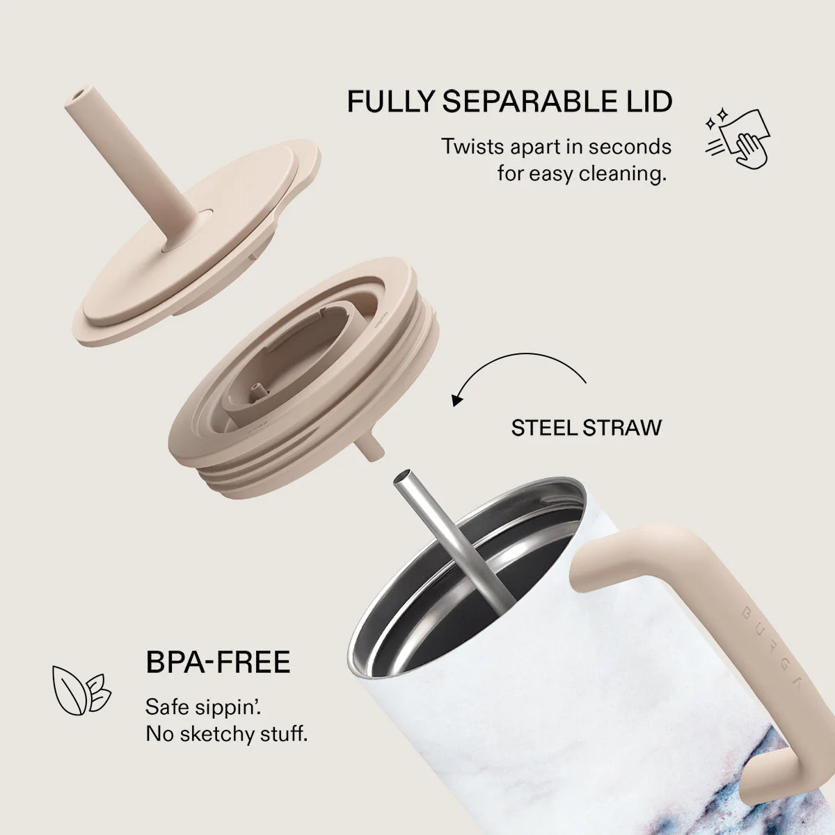 Bubble Gum - All Day Leakproof Tumbler