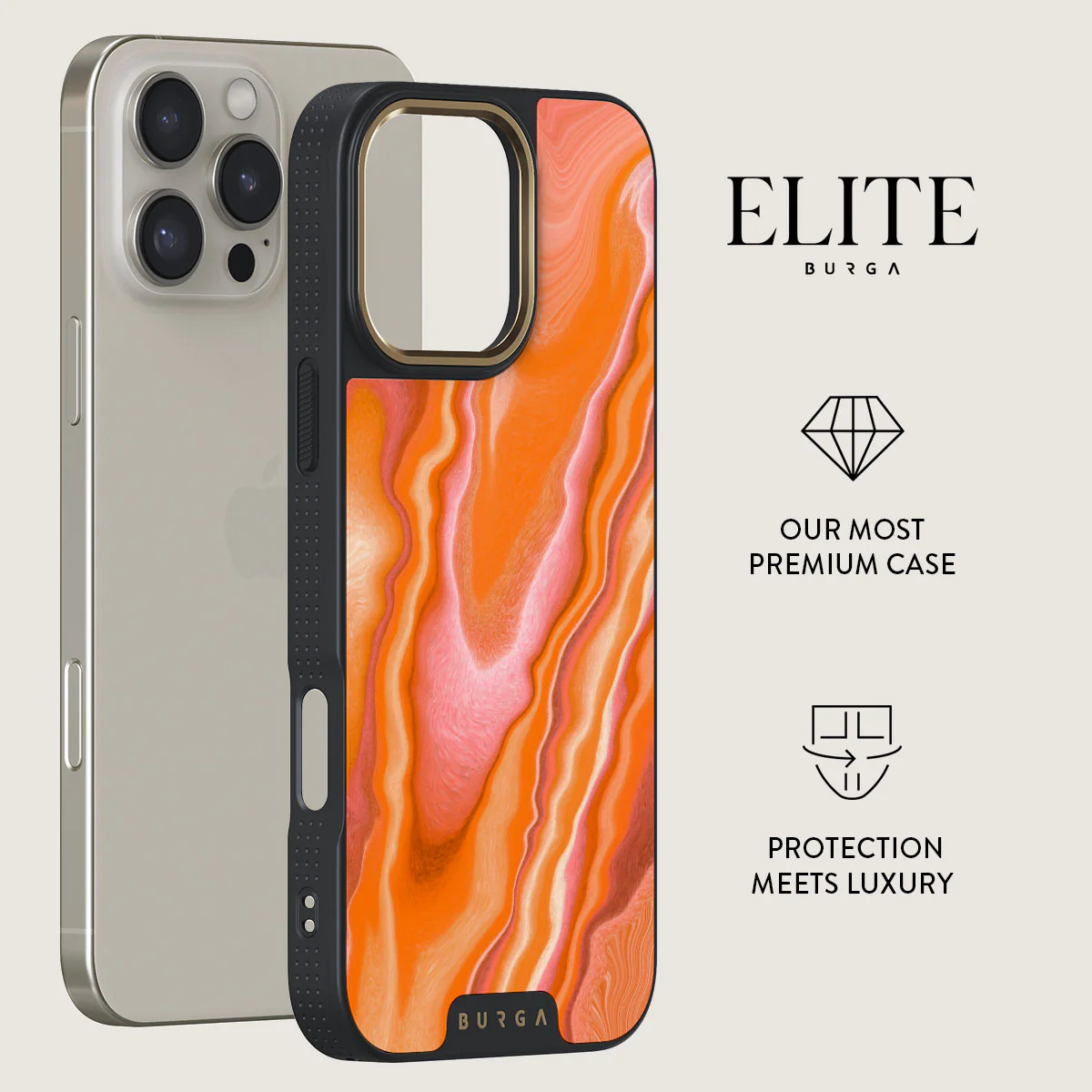 Retro Glow - iPhone 16 Pro Max Case