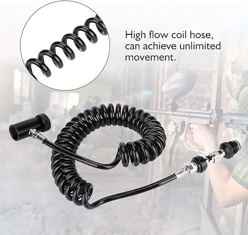 Paintball Schlauch Paintball Markierer Remote Coil Zylinder Verbindungsventil Schlauch Wellschlauch Für Paintball Hochdruckluft