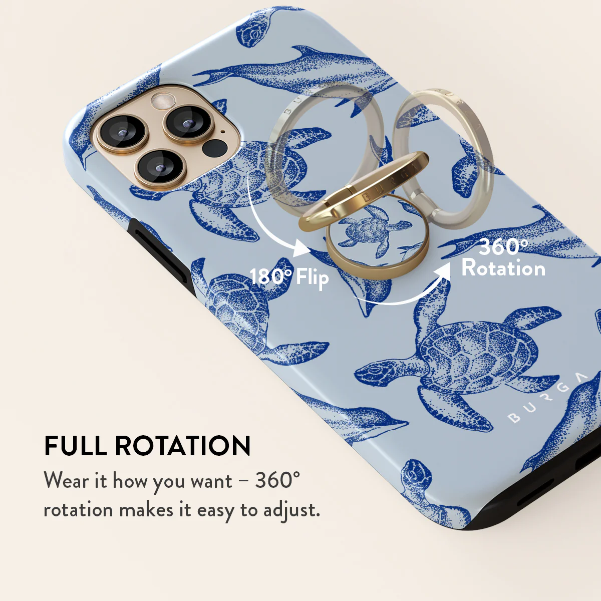 Aquatic Dance - Adhesive Ring Holder