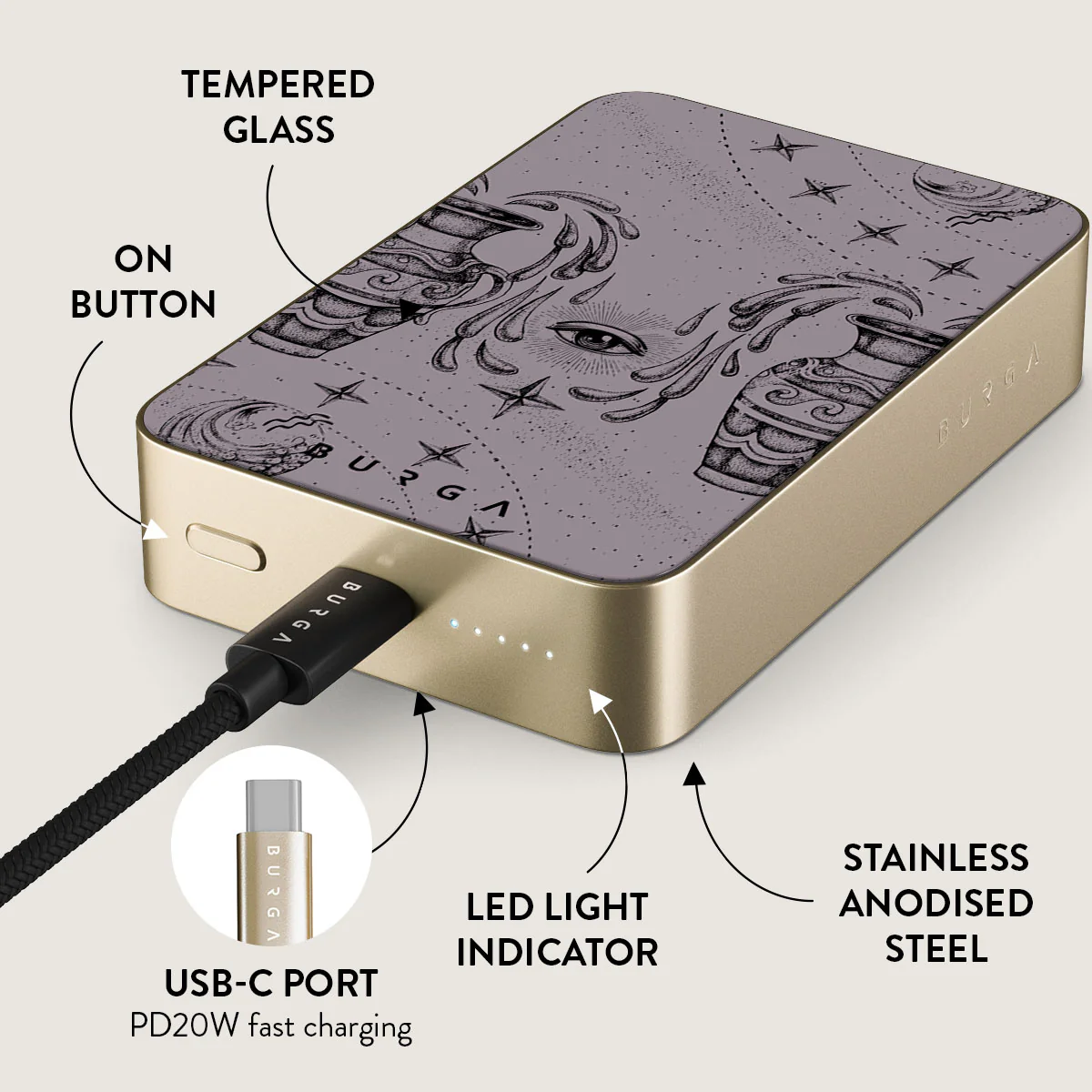 Aquarius - Magnetic Power Bank