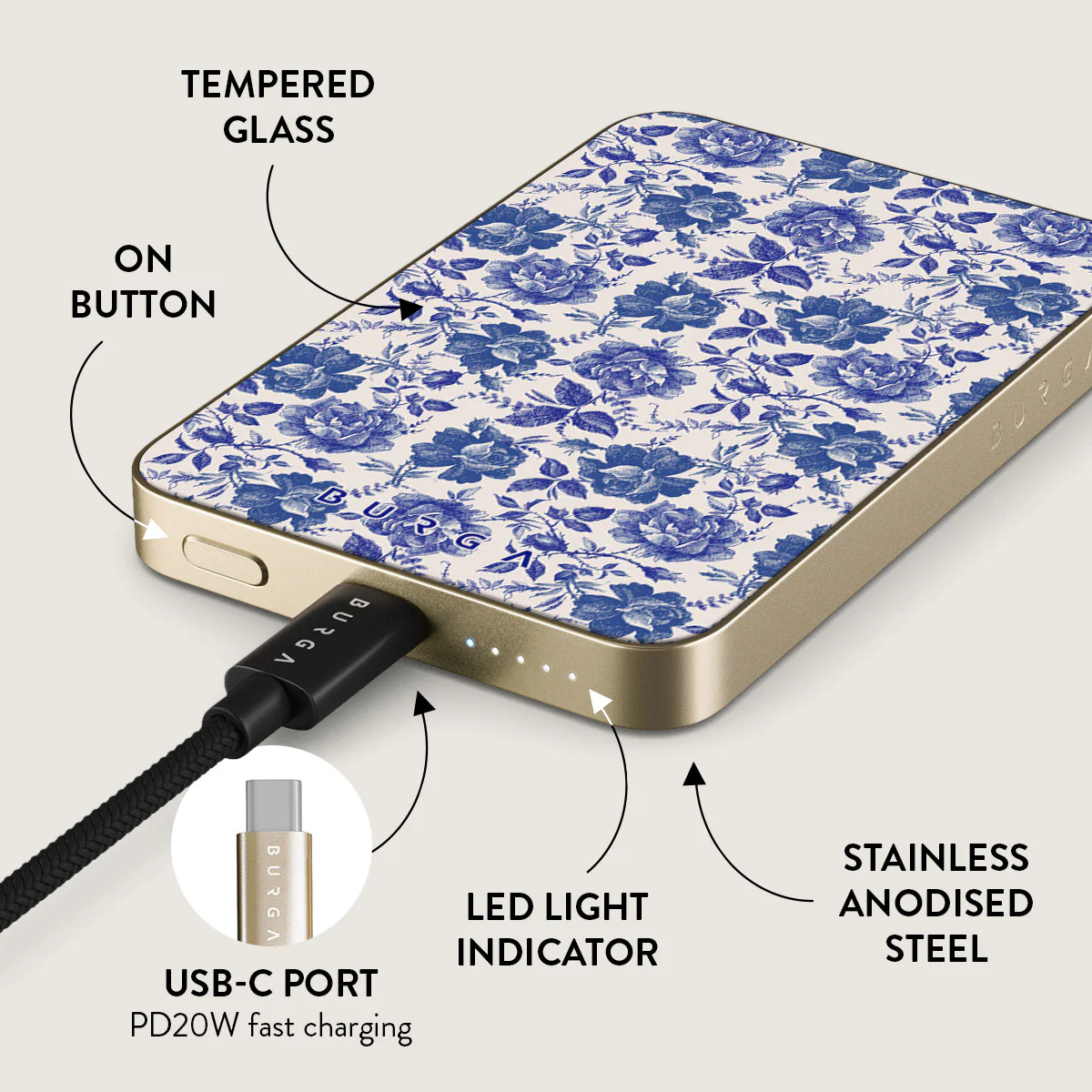 Garden Stories - Magnetic Power Bank