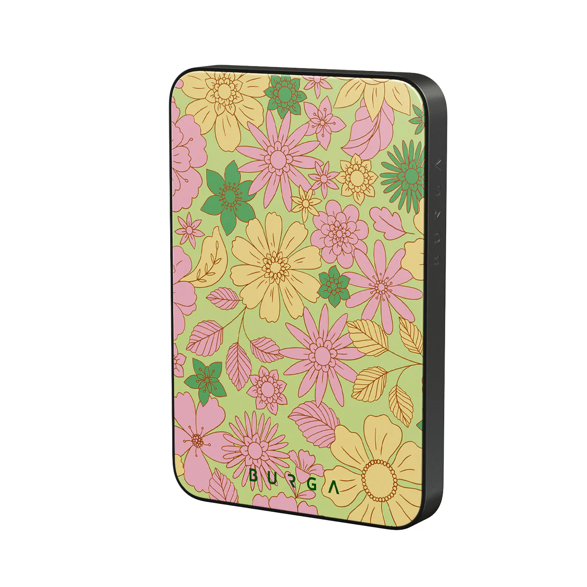 Amalfi Coast - Colorful Floral Magnetic Power Bank
