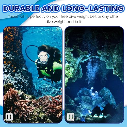 Nudiuhis Tauchgewichte für Gerätetauchen, Gewichtsgürtel, Beschichtetes Blei, Tauchgewichte, Beschichtete Tauchgewichte, Tauchgürtelgewichte 1500 G,