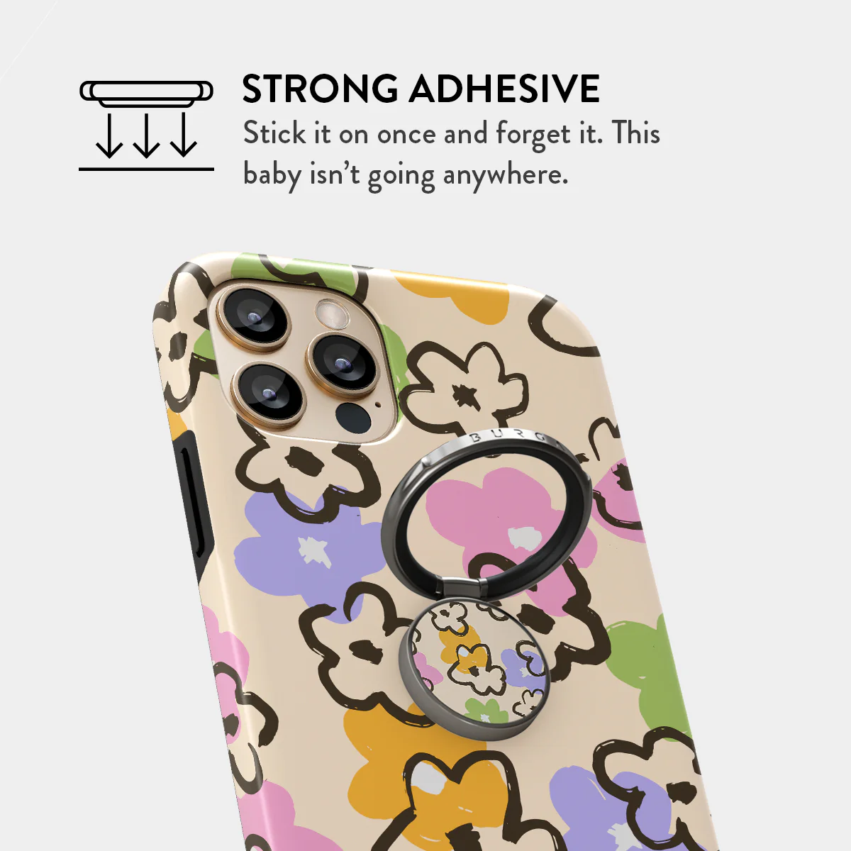 Good Vibes - Adhesive Ring Holder