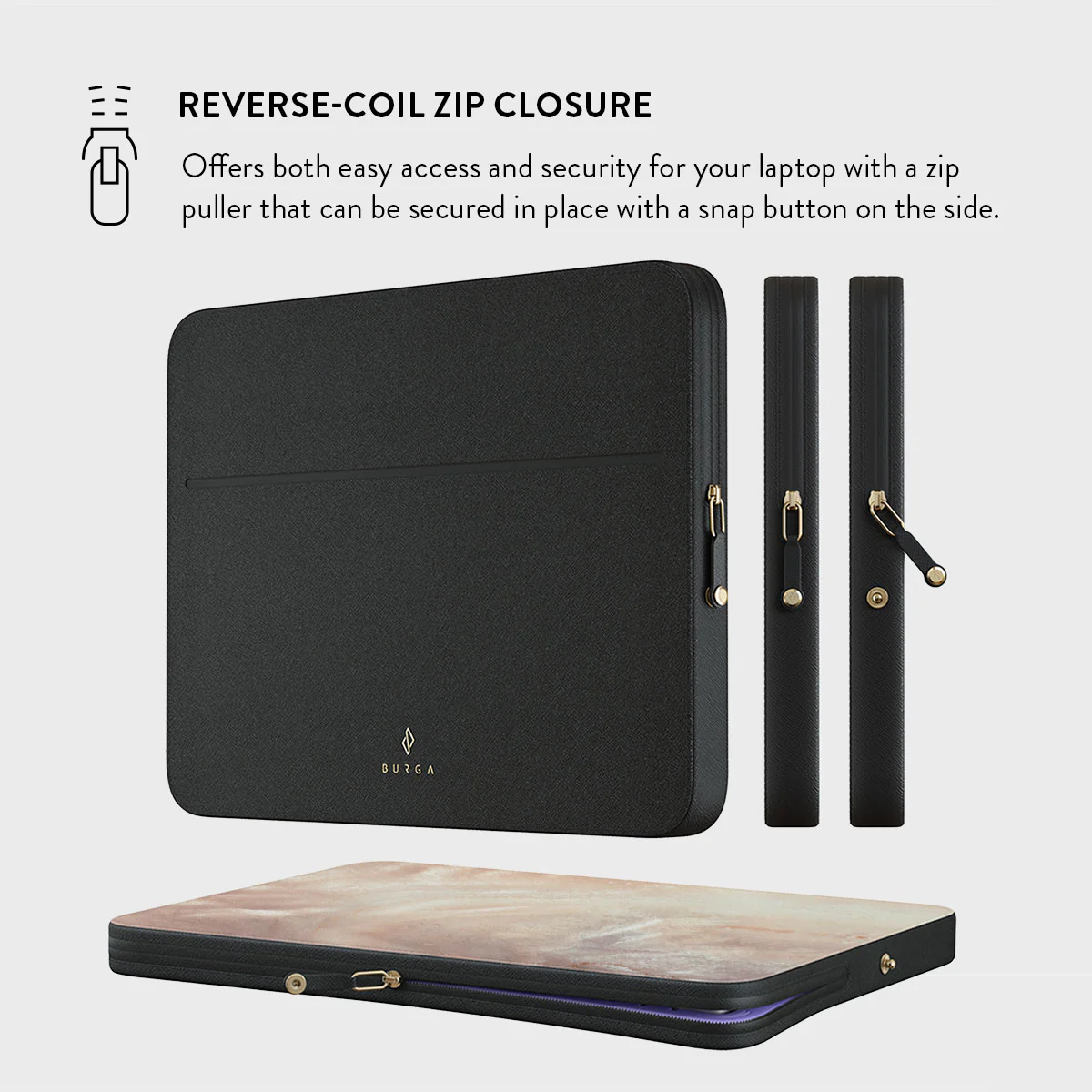 Serene Sunset - Chic Laptop Sleeve