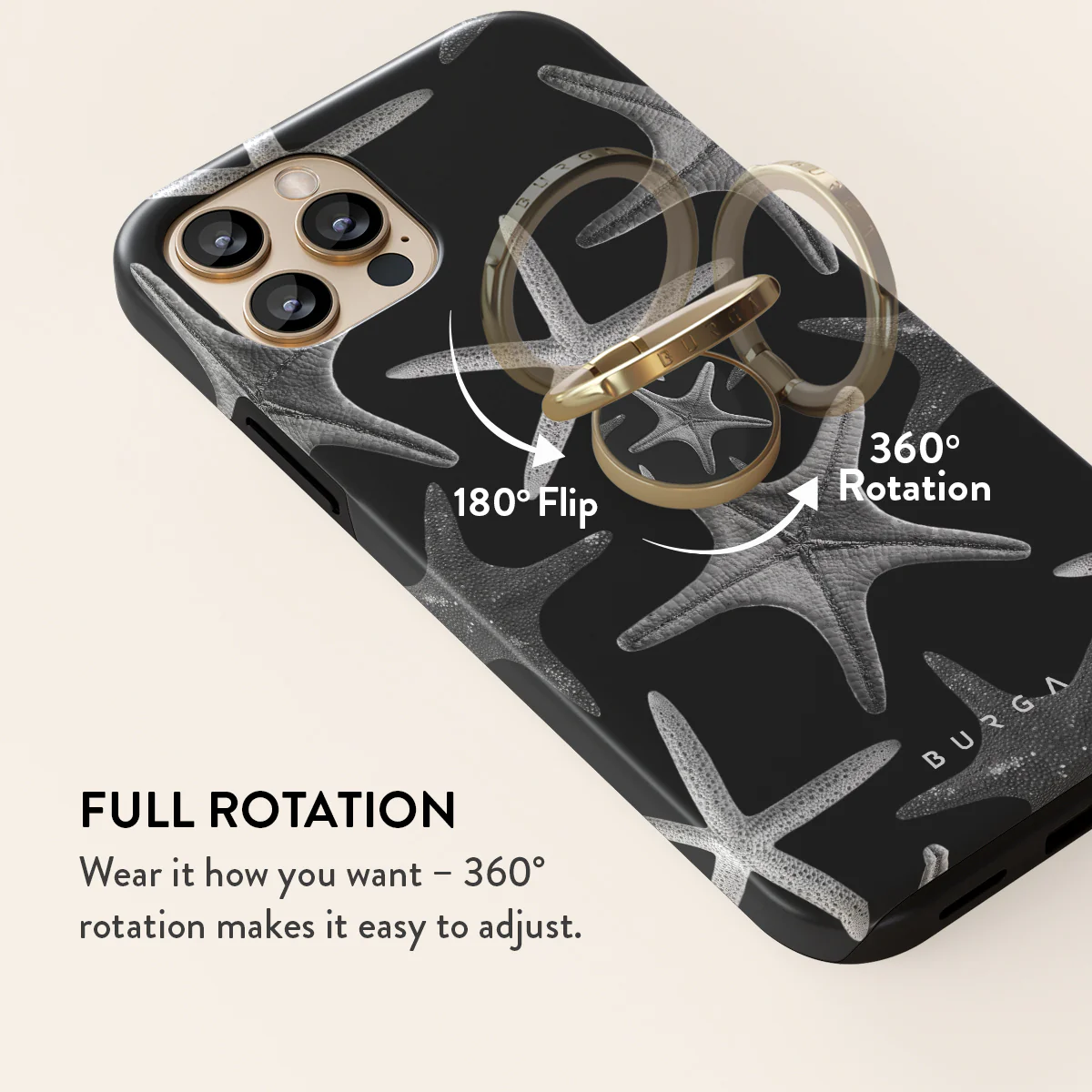 Midnight Ocean - Adhesive Ring Holder