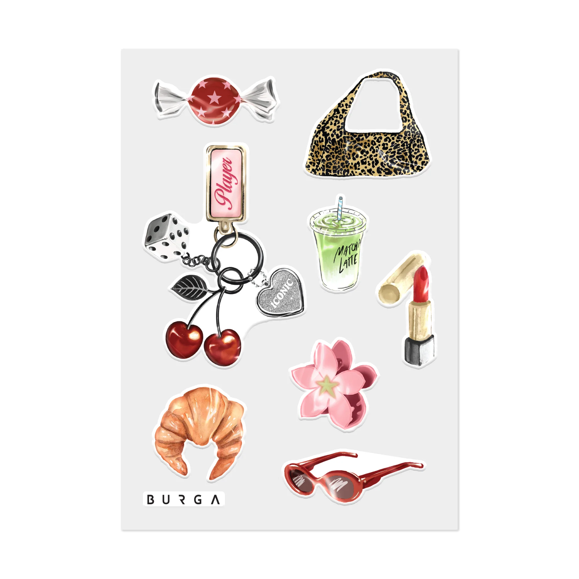 It Girl - 3D Stickers