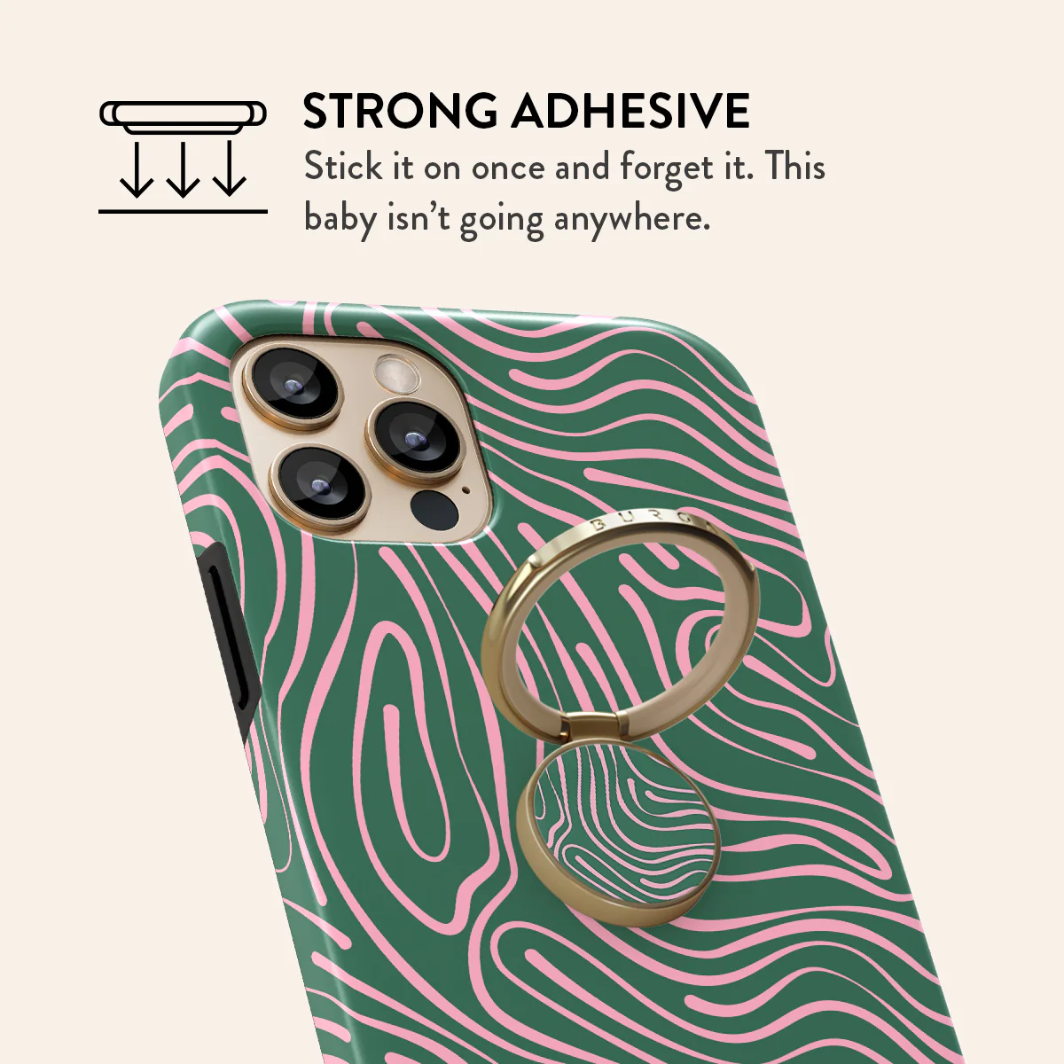 Hawaiian Breeze - Adhesive Ring Holder