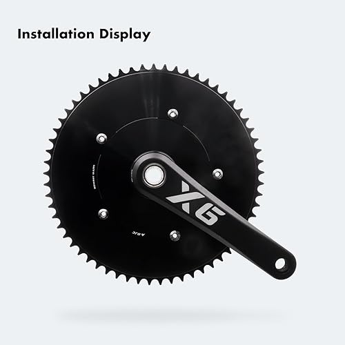 DJC 144BCD Rundes Kettenblatt Fixed Gear Fixie Track Bike 47T 49 51 53 55 57 59 61T Single Speed Kettenrad 1/2 * 1/8 144 Bcd