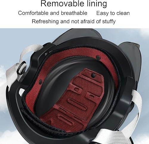 SVCEQZE Fahrradhelme, 26 x 20 x 18 cm, hochschützend, stoßdämpfend, Halb-Scooter-Helme, Dirtbike-Helme, Erwachsene, Kopfschutz für Mountainbikes, Rennräder, Elektro-Scooter