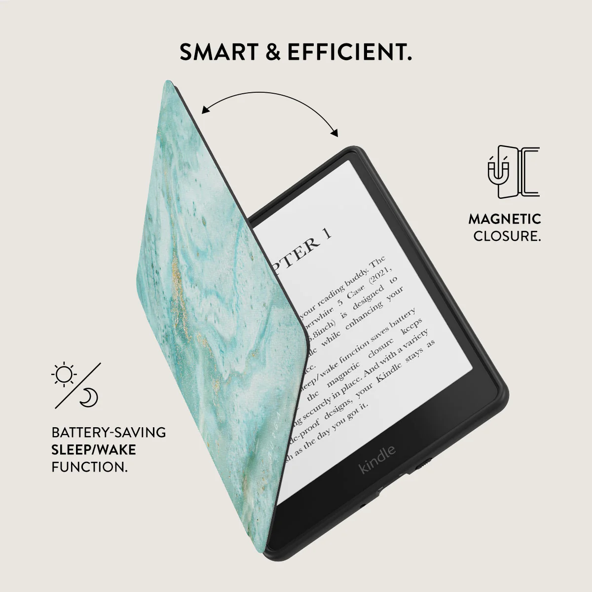 Uluwatu Waves - Teal Kindle Paperwhite (11th Gen) Case